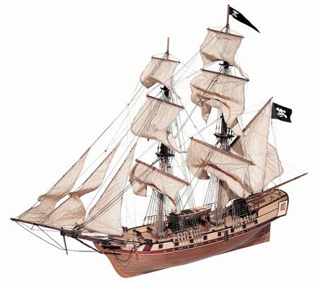 oc13600_p1 Occre Corsair 1:80 Schiffsbausatz