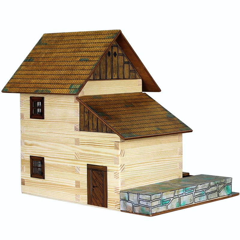 Walachia Holzbausatz Wassermühle