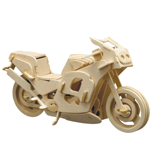 Pebaro Holzbausatz Rennmotorrad
