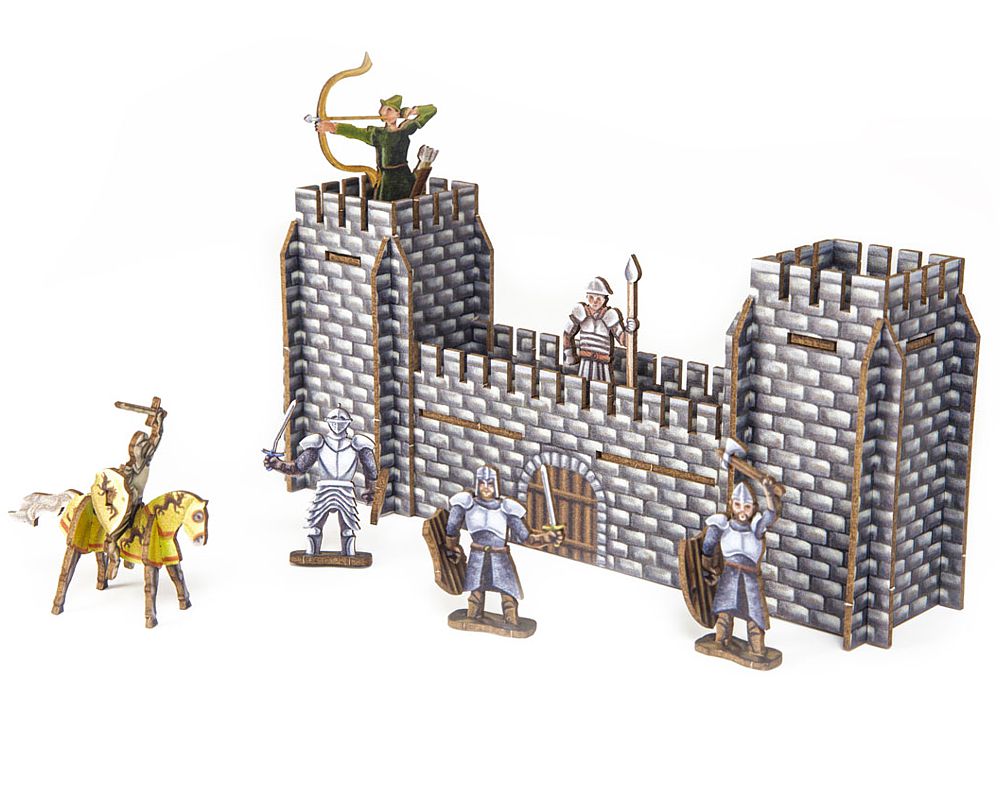 3D Bastelset Ritterburg