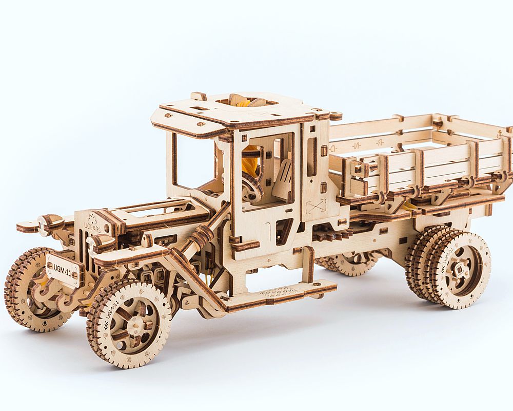Ugears mechanischer Holzbausatz LKW Truck UGM-11