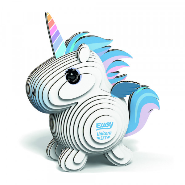 Eugy 3D Bastelset Einhorn Pegasus
