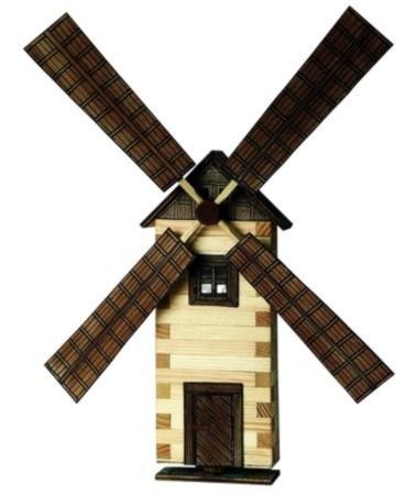 Walachia Wanddeko Windmühle