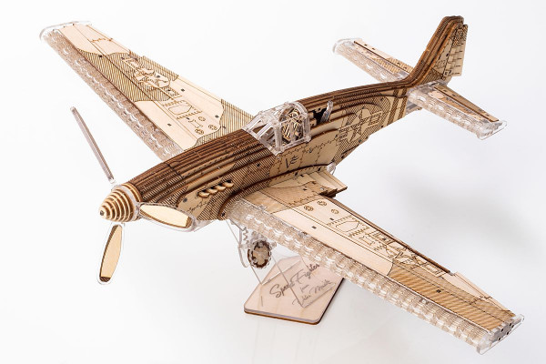 Veter Models SPEED FIGHTER, mechanischer 3D Flugzeug Bausatz